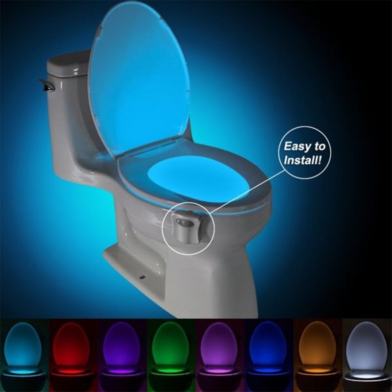 Toilet Induction LED Night Light - Gifts for Them