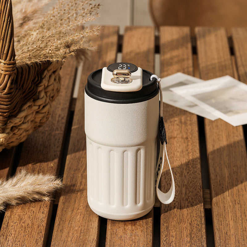 Smart Digital Thermal Bottle Portable Coffee Mug - Gifts for Them