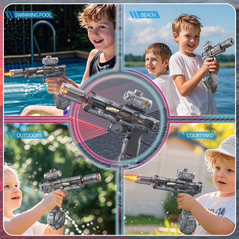 LED Lights Electric Water Guns - Gifts for Them