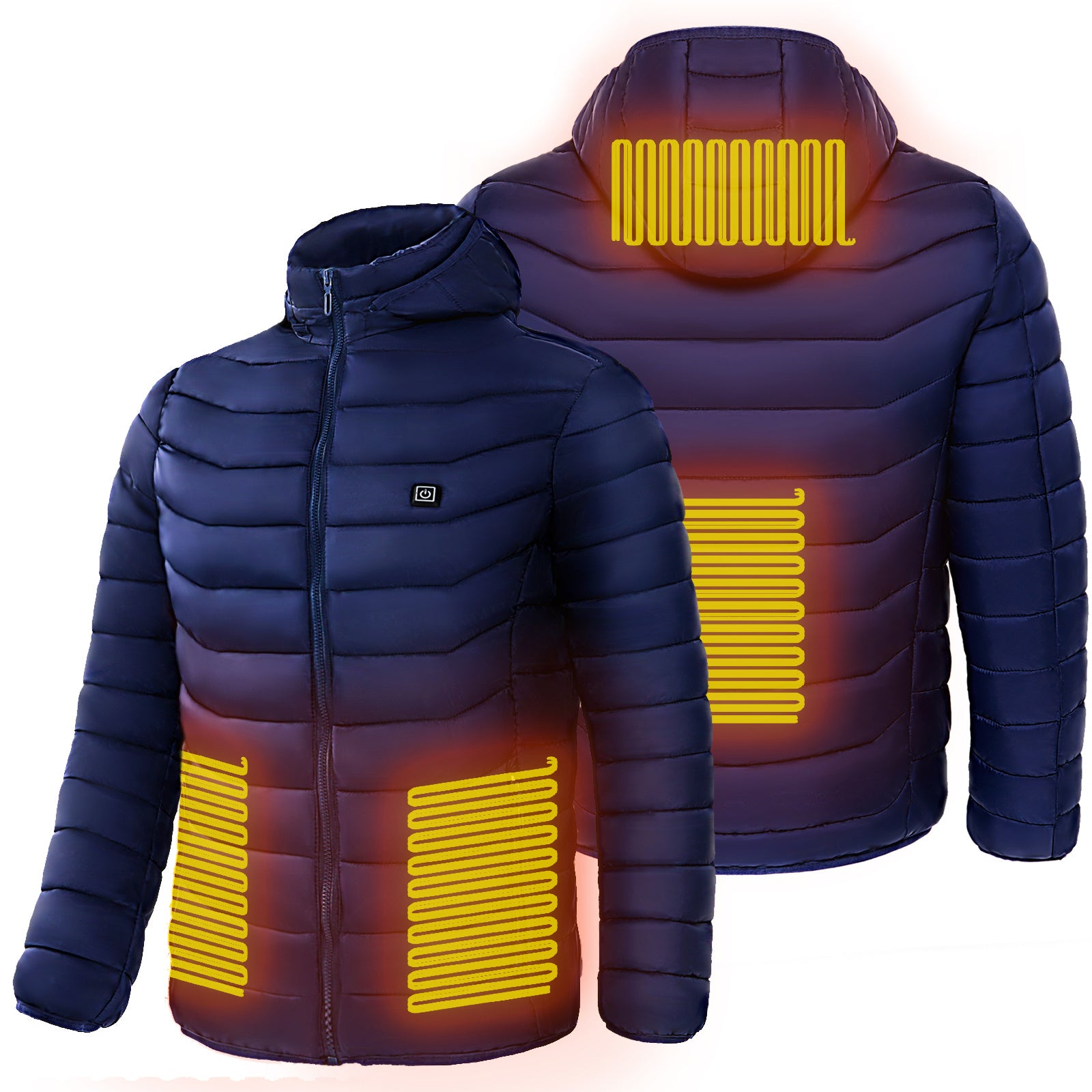 Men Heated Puffer Jacket - Gifts for Them
