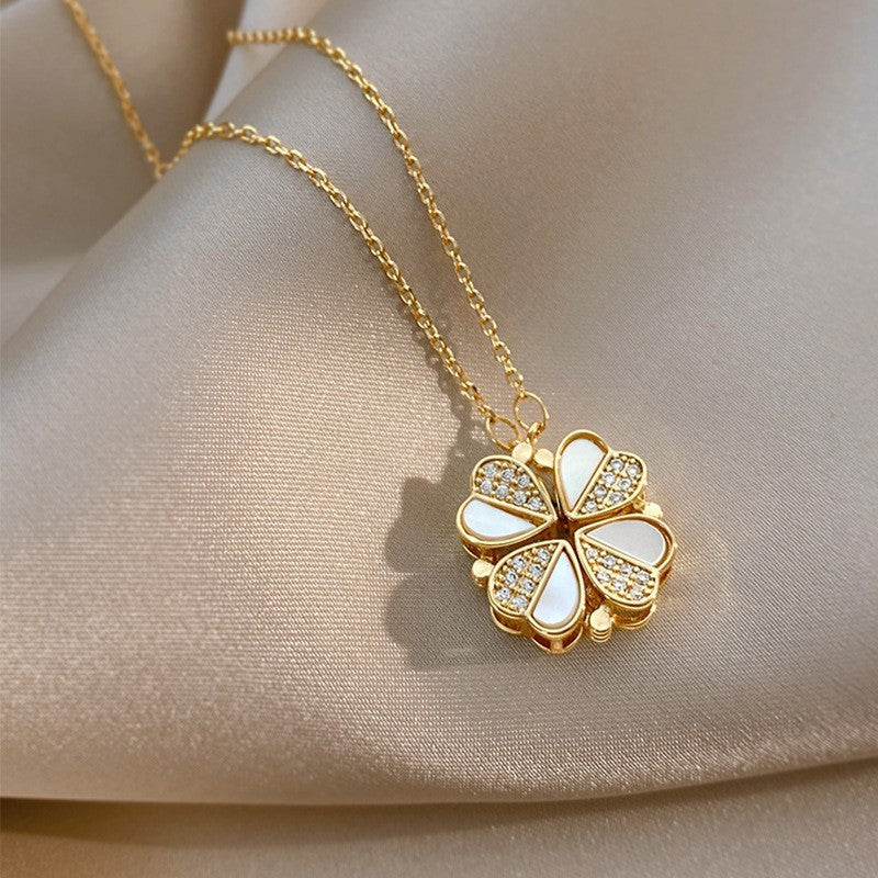 Luxury Four Leaf Clover Pendant - Gifts for Them
