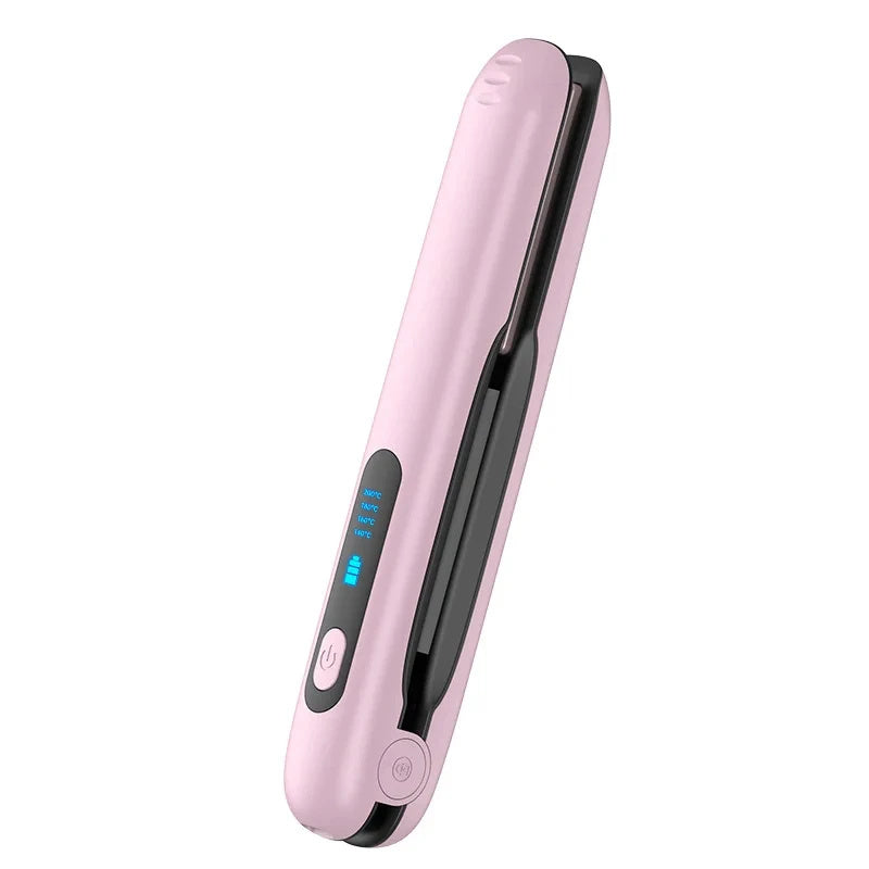 Wireless Hair Straightener Flat Iron Mini 2 in 1 - Gifts for Them