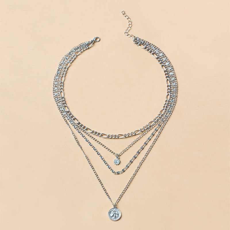 Chunky Gold Necklace Chunky Charm - Gifts for Them