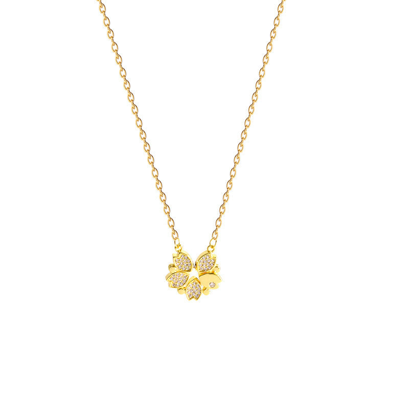 Luxury Four Leaf Clover Pendant - Gifts for Them