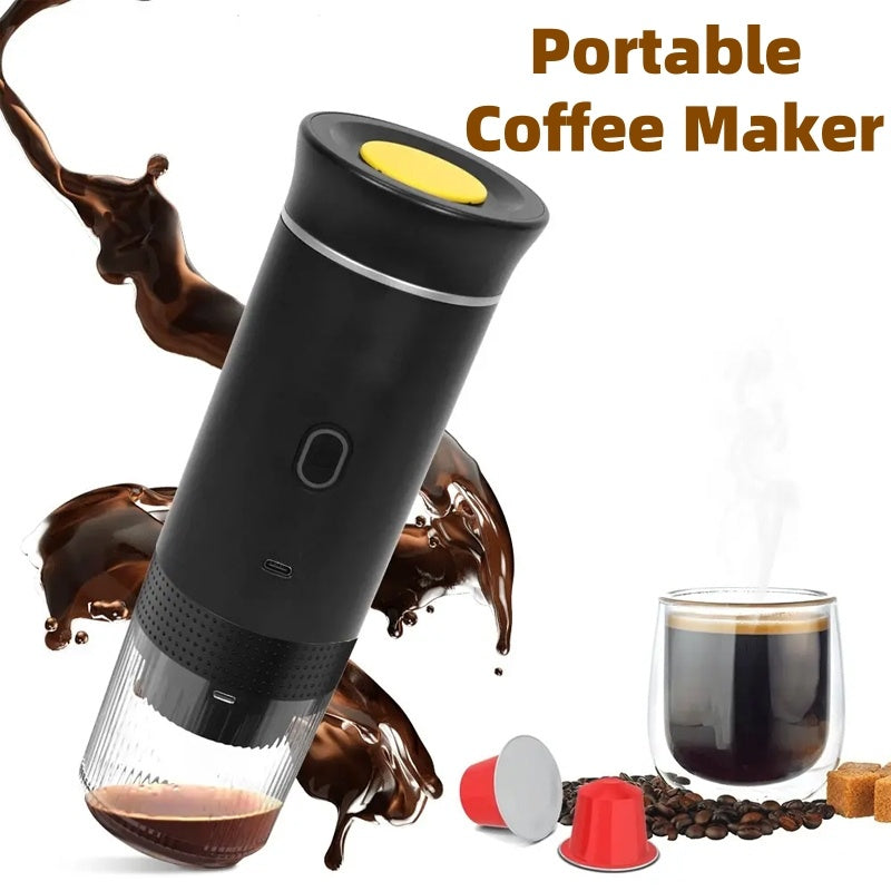 Electric Grinder Coffee Travel Handy 3 In1 Espresso Portable - Gifts for Them