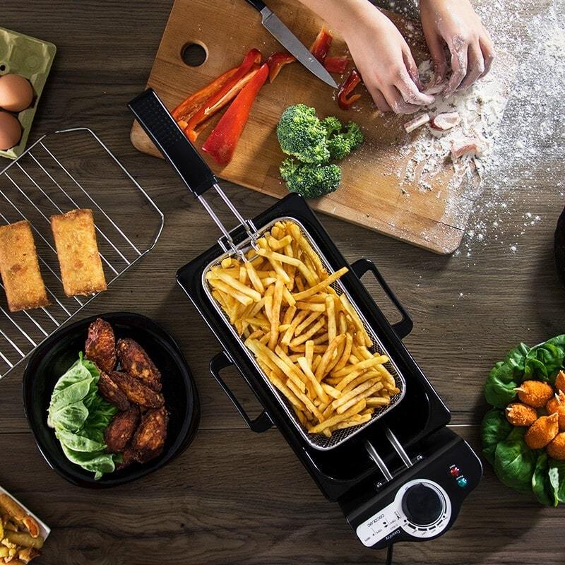 Household 3L French Fries Electromechanical Fryer - Gifts for Them