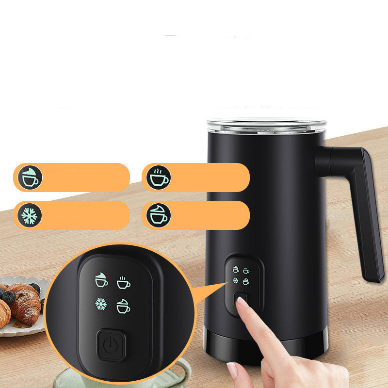 Home Automatic Stainless Steel Electric Hot And Cold Milk Whipping Machine - Gifts for Them