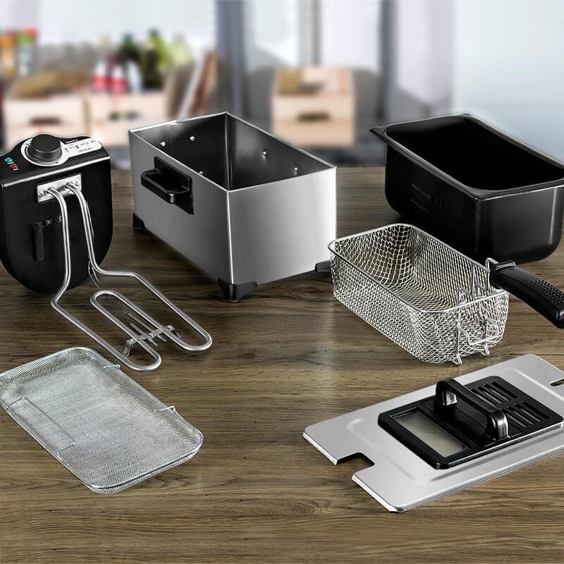 Household 3L French Fries Electromechanical Fryer - Gifts for Them