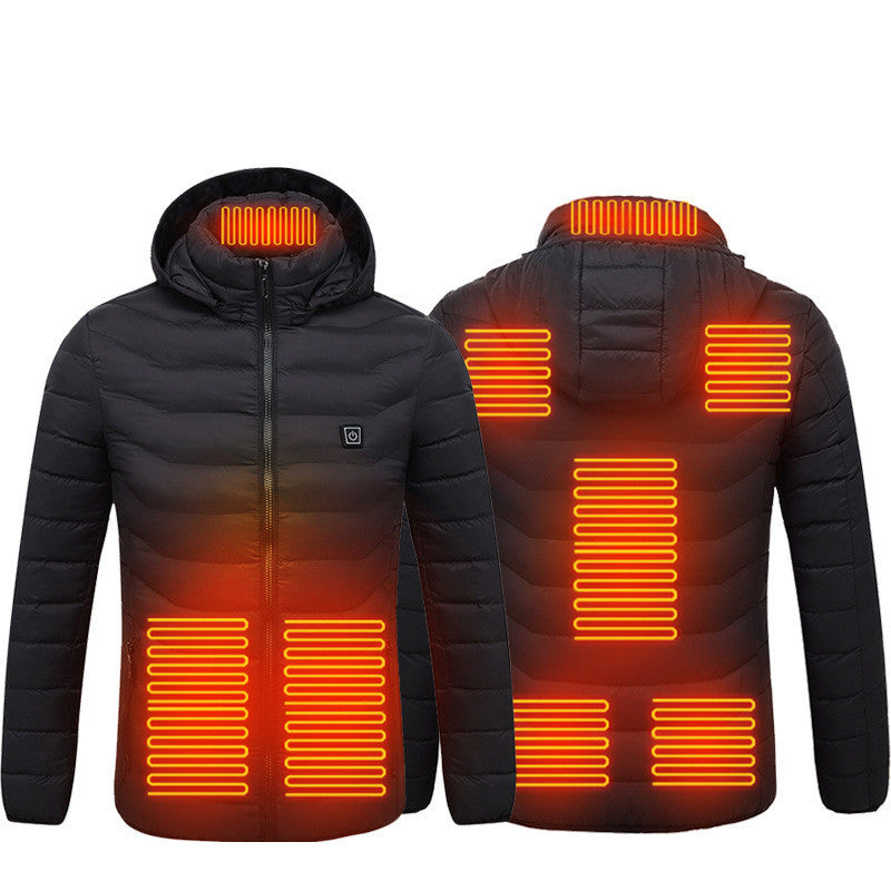 Men Heated Puffer Jacket - Gifts for Them