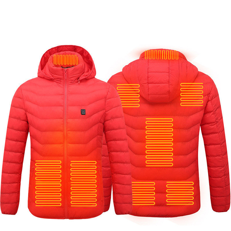 Men Heated Puffer Jacket - Gifts for Them
