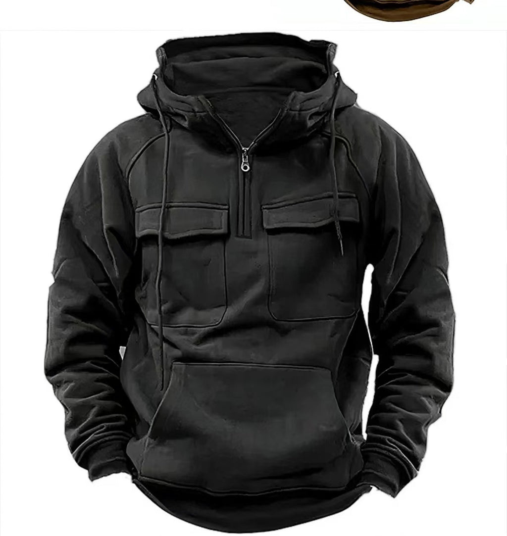 Men's Zip-up Hoodies Sweatshirt With Drawstring - Gifts for Them