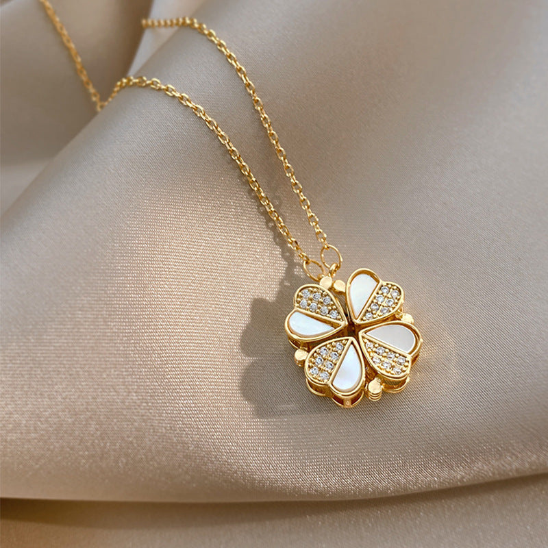 Luxury Four Leaf Clover Pendant - Gifts for Them