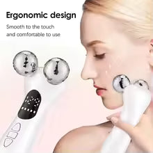 4D Roller Facial Massager EMS Face Lift Device