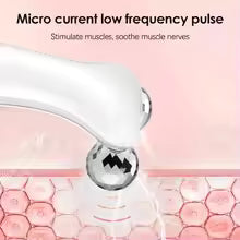4D Roller Facial Massager EMS Face Lift Device