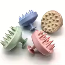 1pc Silicone Shampoo Brush Body Massage Brush