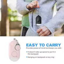 Kids Elderly Women Emergency SOS Personal Alarm Self Defense Keychain