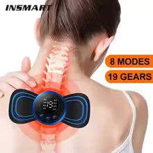Neck Massager Mini Electric Neck Massage EMS