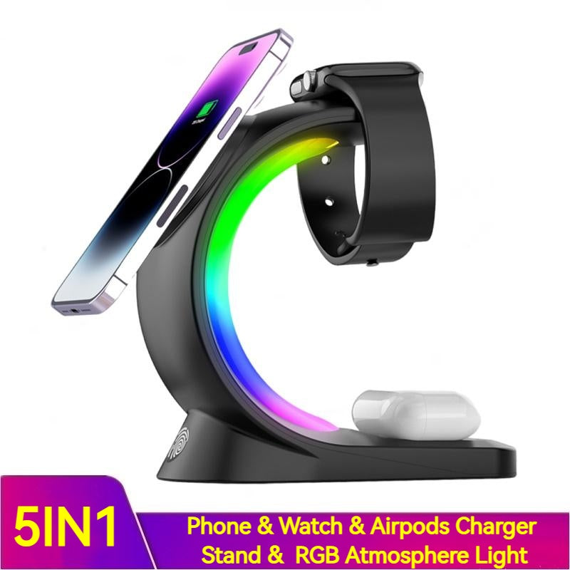 4 In 1 Magnetic Wireless Charger - Gifts for Them