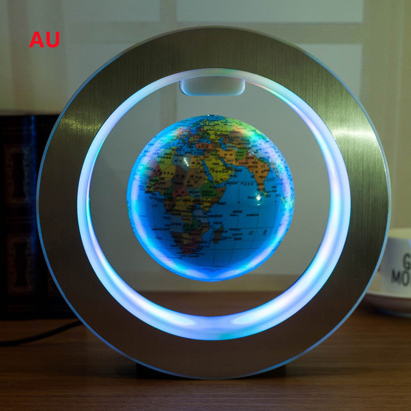 Round LED World Map Floating - Gifts for Them