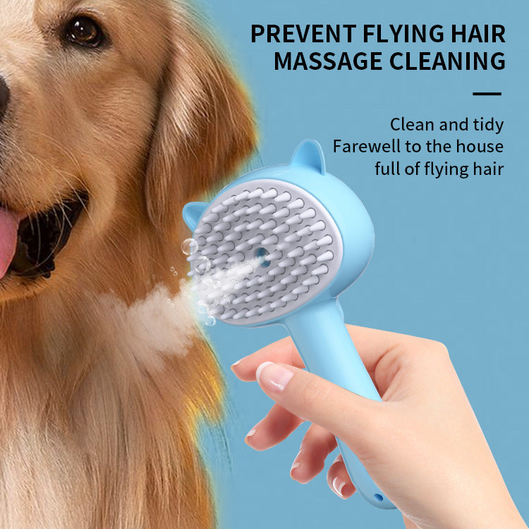 Hair Cleaning Brush With Mist Multifunctional Cat Grooming - Gifts for Them