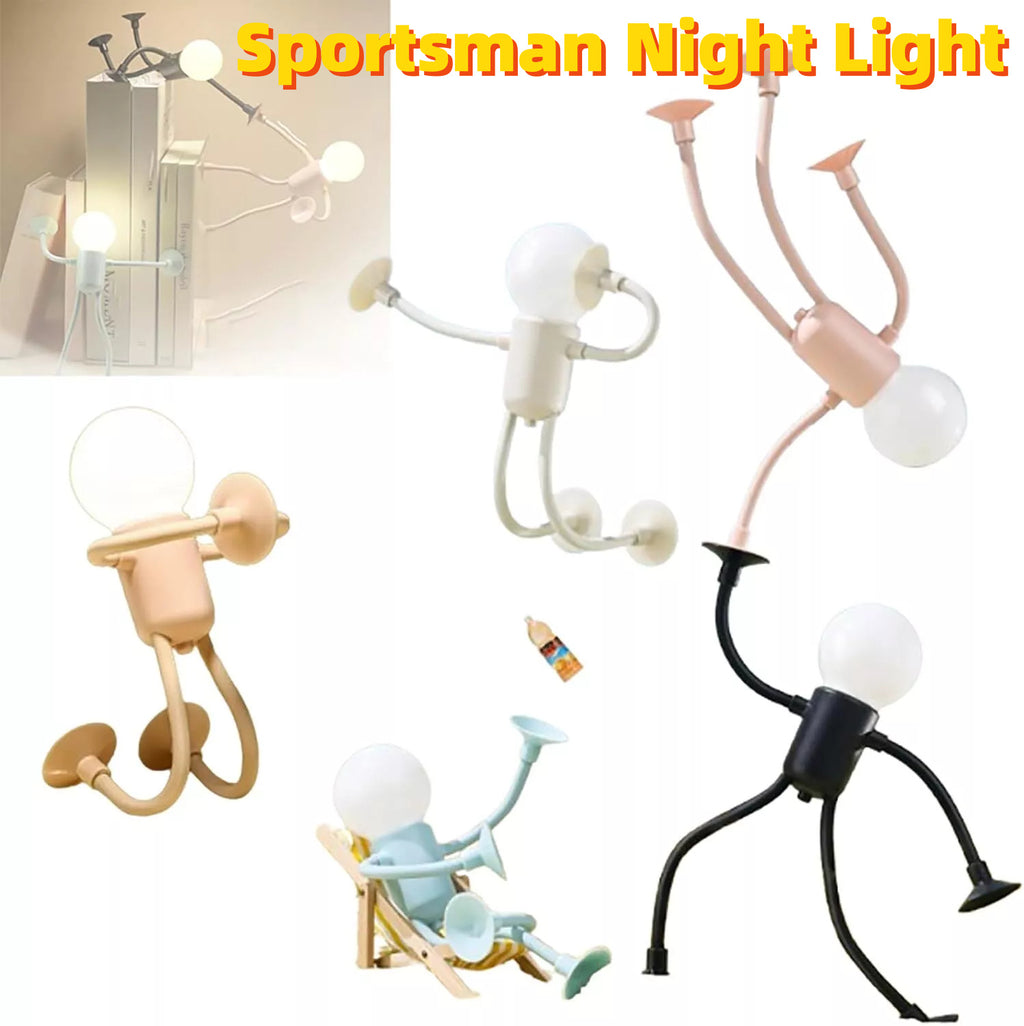 Changeable Shape Funny Sportsman Night Light - Gifts for Them