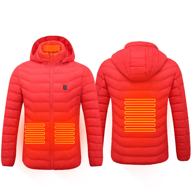 Men Heated Puffer Jacket - Gifts for Them