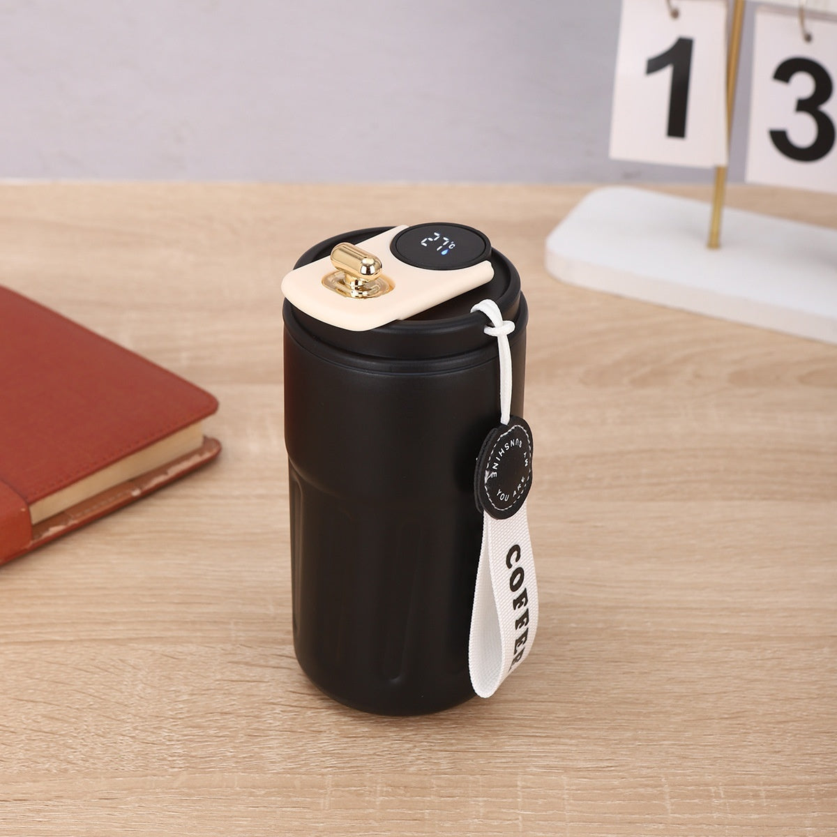 Smart Digital Thermal Bottle Portable Coffee Mug - Gifts for Them