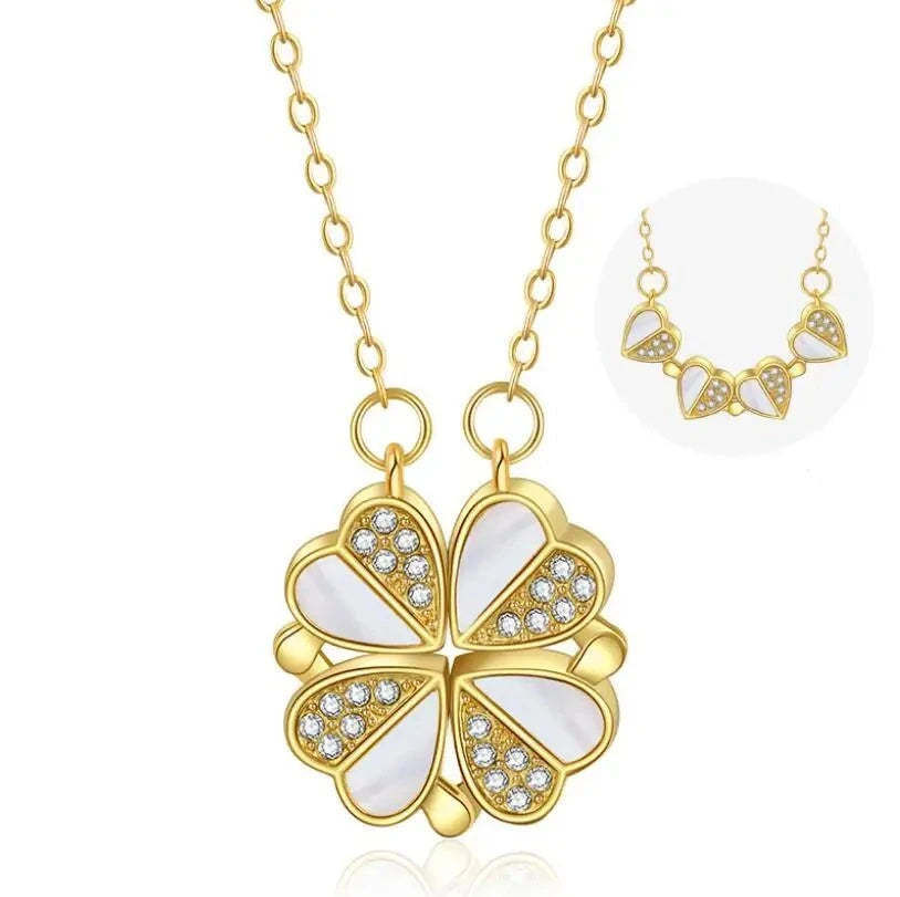Luxury Four Leaf Clover Pendant - Gifts for Them