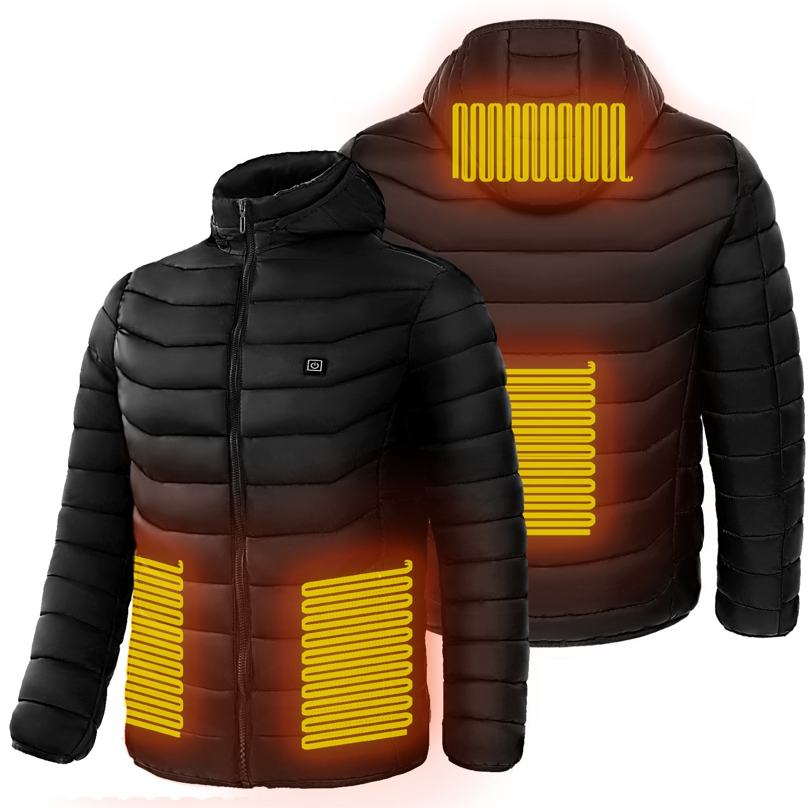 Men Heated Puffer Jacket - Gifts for Them