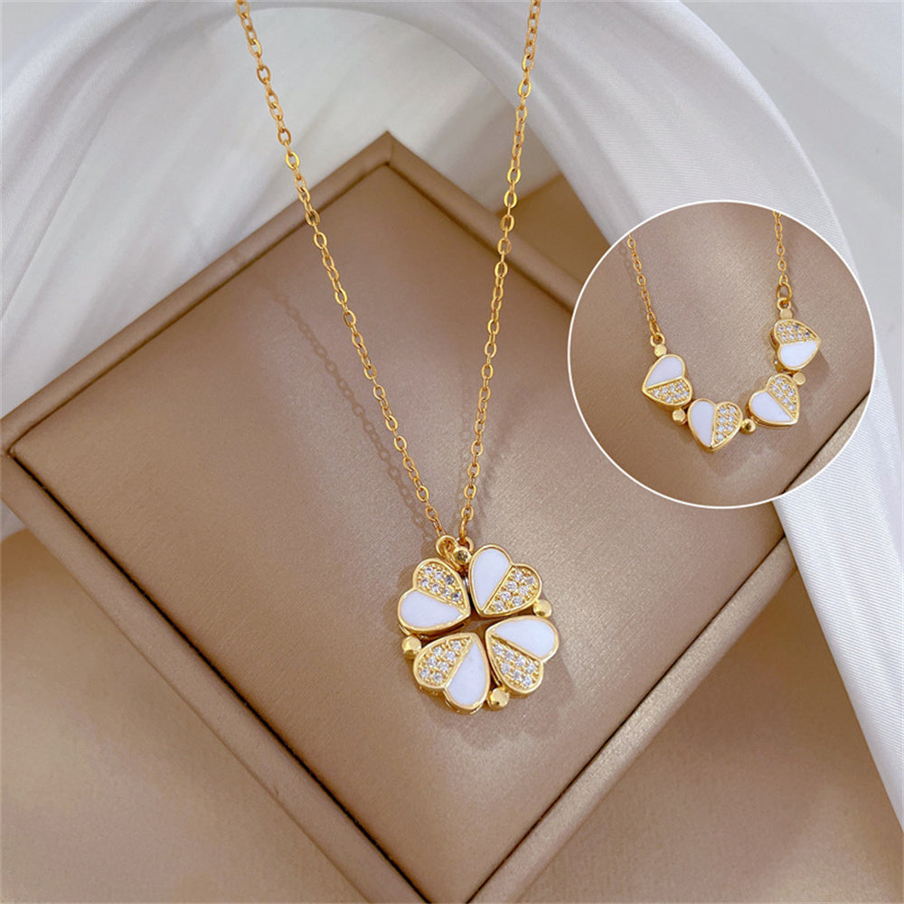 Luxury Four Leaf Clover Pendant - Gifts for Them
