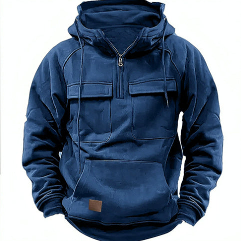Men's Zip-up Hoodies Sweatshirt With Drawstring - Gifts for Them