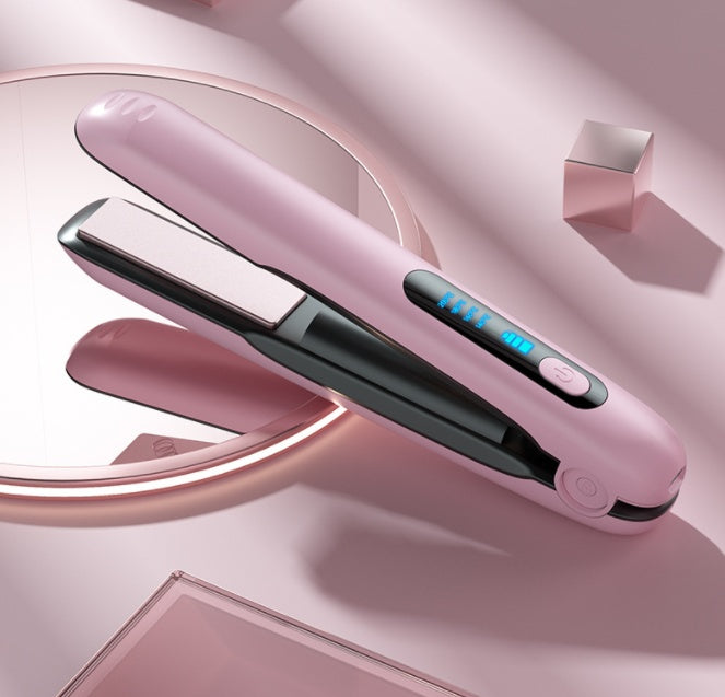 Wireless Hair Straightener Flat Iron Mini 2 in 1 - Gifts for Them