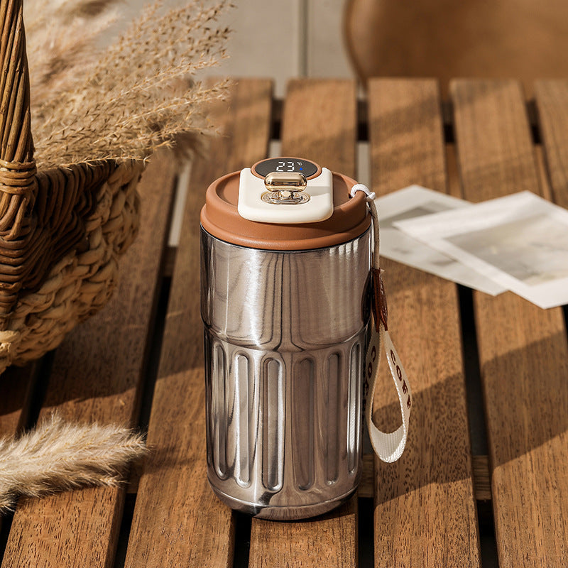 Smart Digital Thermal Bottle Portable Coffee Mug - Gifts for Them