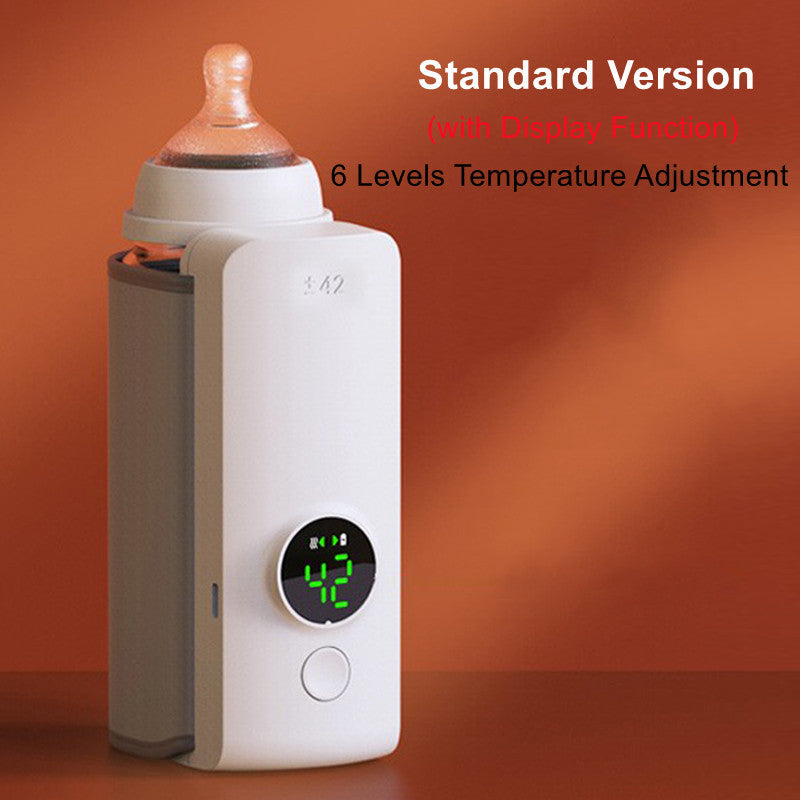 Portable Wireless Rechargeable Baby Bottle Warmer - Gifts for Them