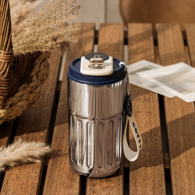 Smart Digital Thermal Bottle Portable Coffee Mug - Gifts for Them