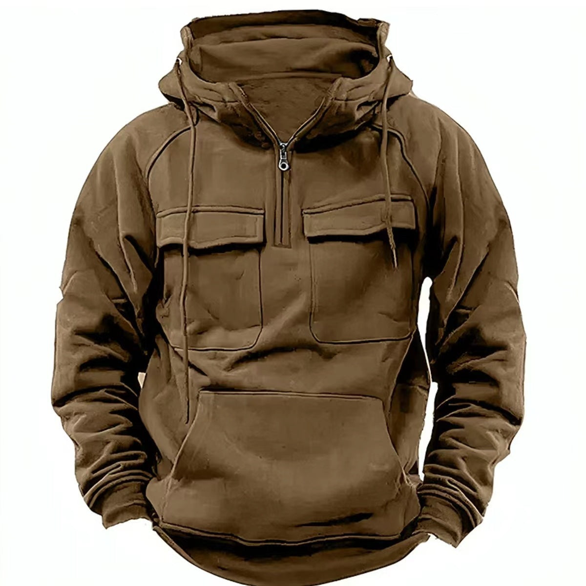 Men's Zip-up Hoodies Sweatshirt With Drawstring - Gifts for Them