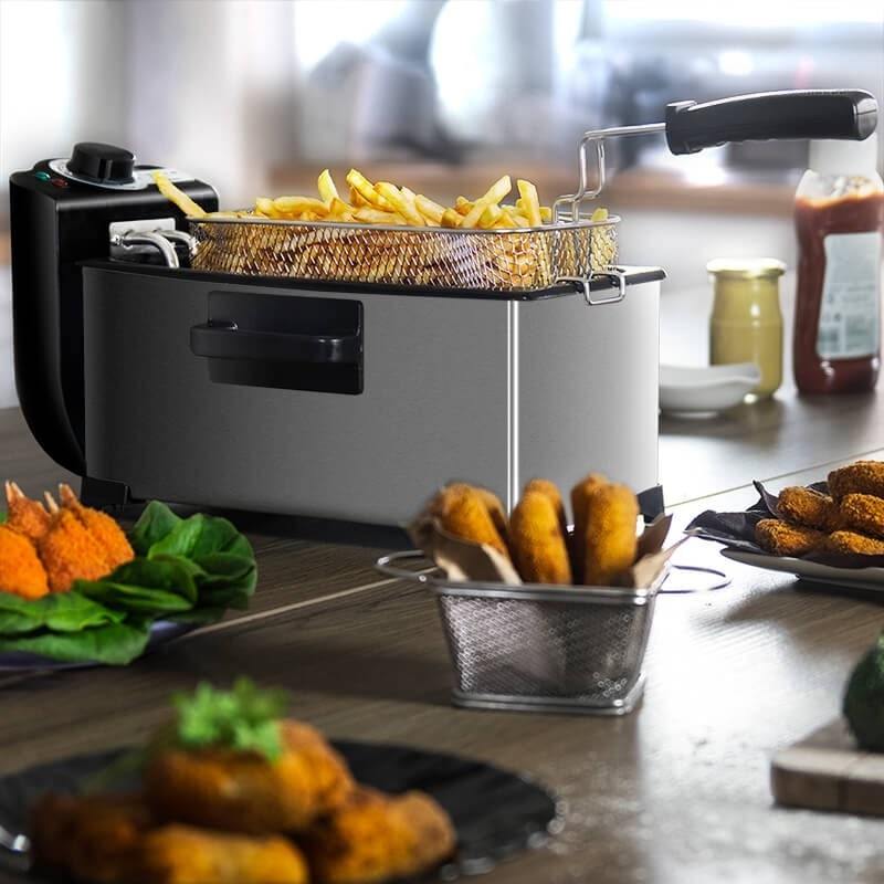 Household 3L French Fries Electromechanical Fryer - Gifts for Them