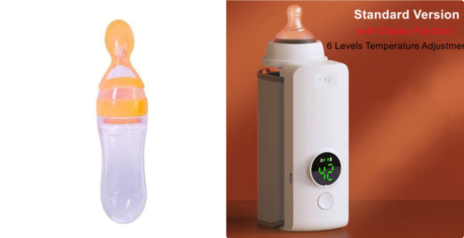 Portable Wireless Rechargeable Baby Bottle Warmer - Gifts for Them