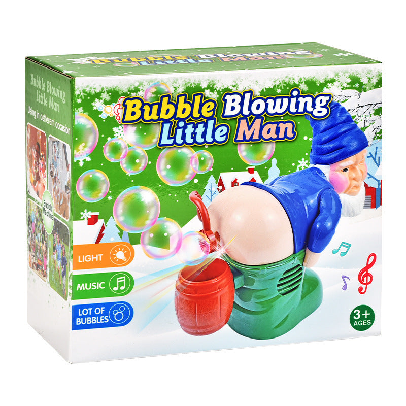 Electric Santa Claus Bubbles Machine Blowing Bubbles Music - Gifts for Them