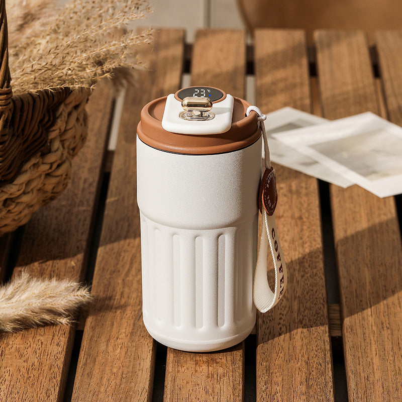 Smart Digital Thermal Bottle Portable Coffee Mug - Gifts for Them