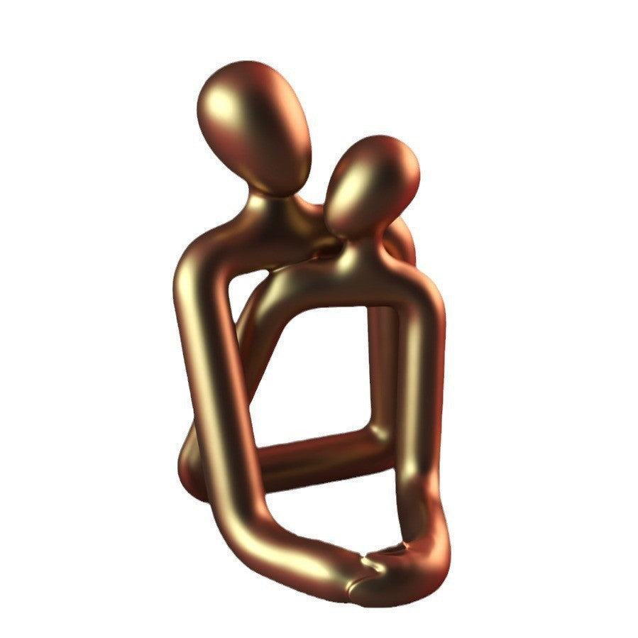 Heartwarming Loving Couple Resin Statue - Gifts for Them